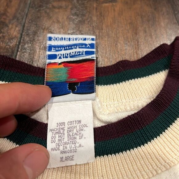 Vintage Notre Dame Tee made in USA size XL never been washed still have sticker - Picture 5 of 11